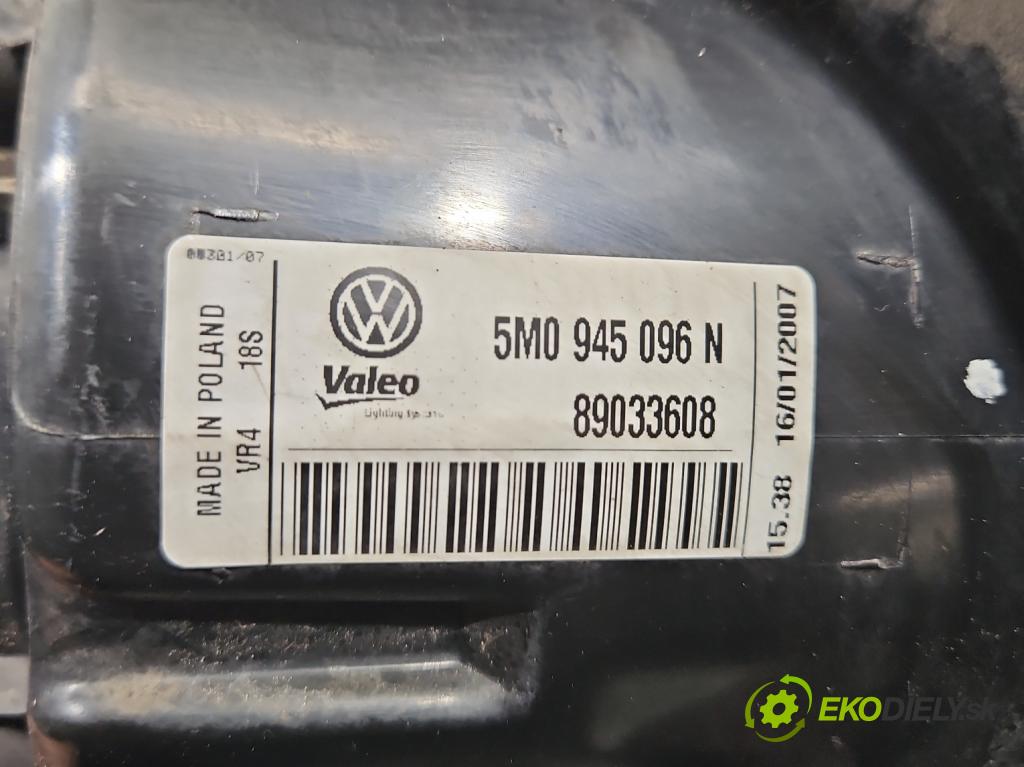 Vw Golf plus 2.0 tdi 140 hp manual 103 kW 1968 cm3 5- světlo zadní pravé 5M0945096N (Klika dveří ostatní)