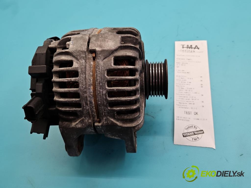 Ford Focus Mk1 1998-2004 1.8 16V 116 HP manual 85 kW 1796 cm3 5- Alternator 0124415006 (Alternátor)