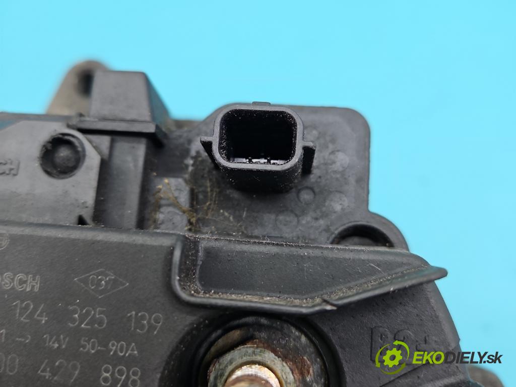 Renault Clio III 2005-2012 1,2.0 16V 75 HP manual 55 kW 1149 cm3 5- Alternator 0124325139 (Alternátor)