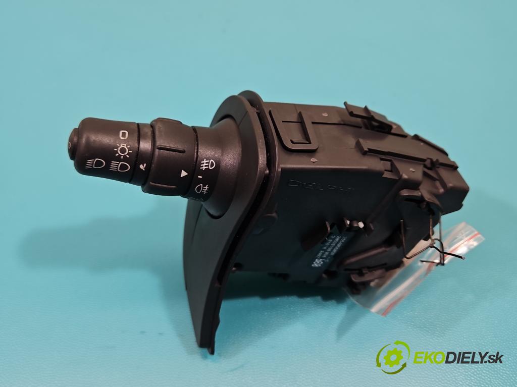 Renault Clio III 2005-2012 1,2.0 16V 75 HP manual 55 kW 1149 cm3 5- prepínač smeroviek 255405605R (Prepínacie páčky pod volantom)