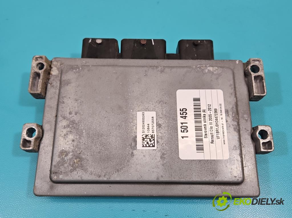 Renault Clio III 2005-2012 1,2.0 16V 75 hp manual 55 kW 1149 cm3 5- řídící jednotka motoru 8200522357