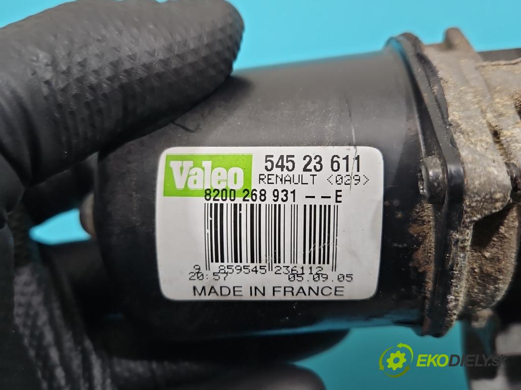 Renault Clio III 2005-2012 1,2.0 16V 75 hp manual 55 kW 1149 cm3 5- motor stěračů přední 54523611
