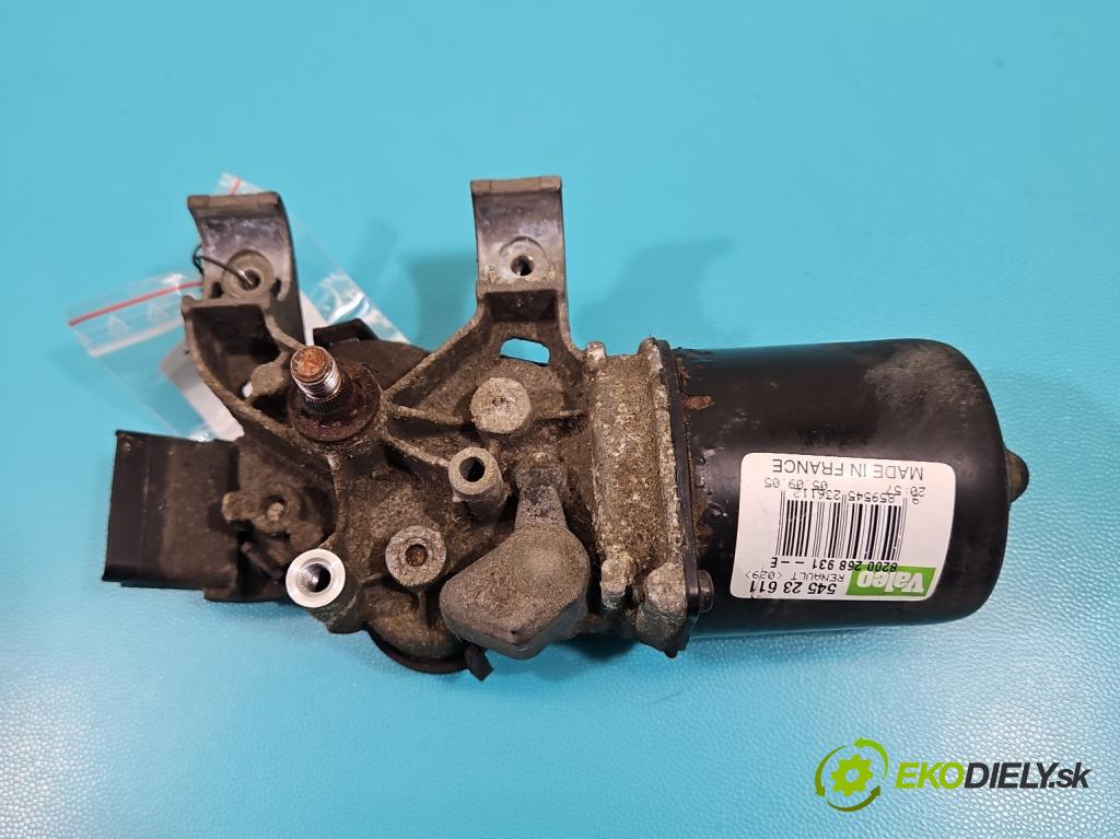 Renault Clio III 2005-2012 1,2.0 16V 75 hp manual 55 kW 1149 cm3 5- motor stěračů přední 54523611