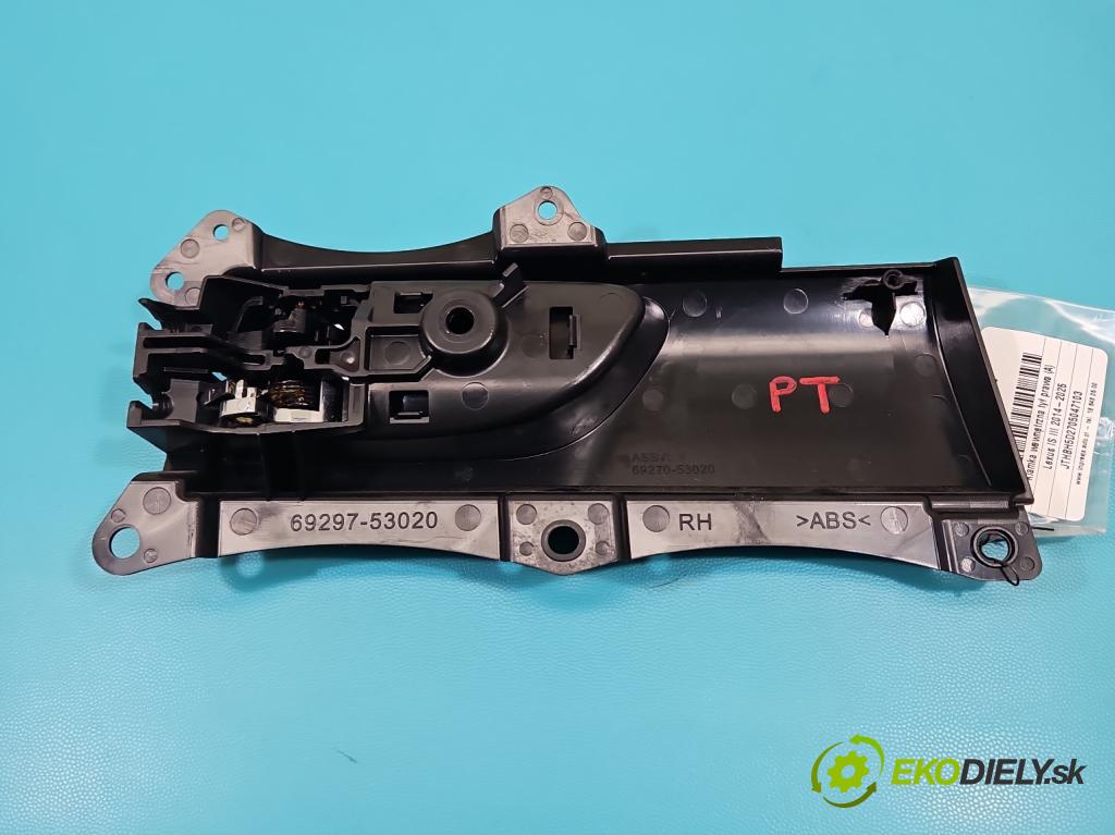 Lexus IS III 2014-2025 2.5 vvti 181KM automatic 133 kW 2494 cm3 4- rukoväť uvnitř: zadné pravé 69270-53020 (Kľučka dverí ostatné)