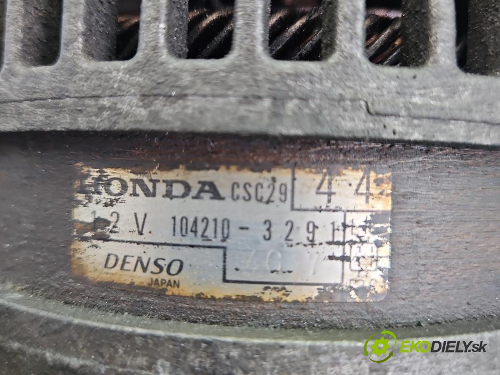 Honda Accord VII 2002-2008 2.0 16V 155 HP manual 114 kW 1998 cm3 5- Alternator 104210-3291 (Alternátor)