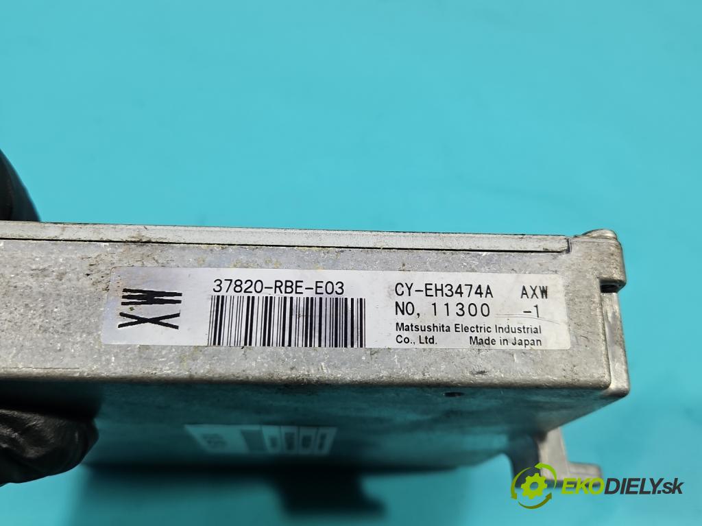 Honda Accord VII 2002-2008 2.0 16V 155 hp manual 114 kW 1998 cm3 5- řídící jednotka motoru 37820-RBE-E03