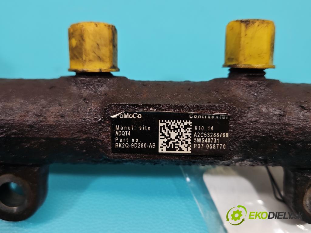 Ford Transit Mk8 2013-2017 2.2 tdci 101 HP manual 74 kW 2198 cm3 5- lišta vstrekovacia BK2Q-9D280-AB (Vstrekovacia lišta)