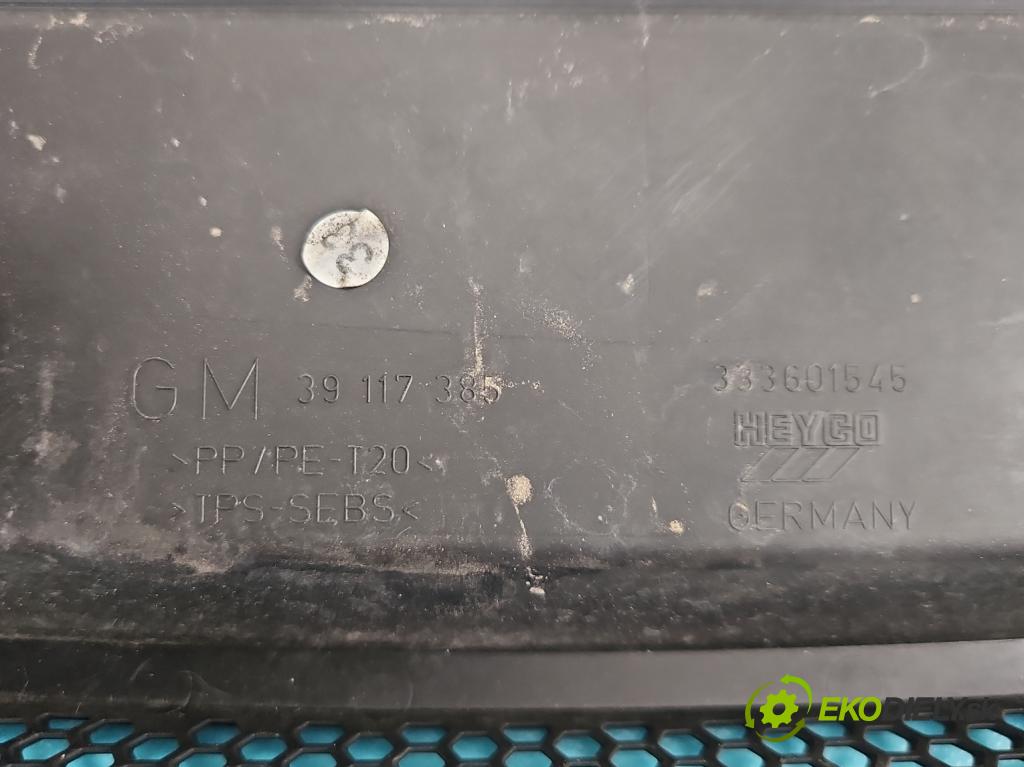 Opel Astra V  2015-2022 1.5 cdti 122 HP manual 90 kW 1496 cm3 5- torpédo 39117385 (Torpédo (plast pod čelným sklom))