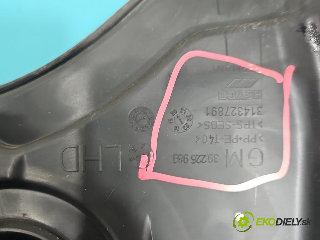 Opel Astra V  2015-2022 1.5 cdti 122 HP manual 90 kW 1496 cm3 5- torpédo 39226986 (Torpédo (plast pod čelným sklom))