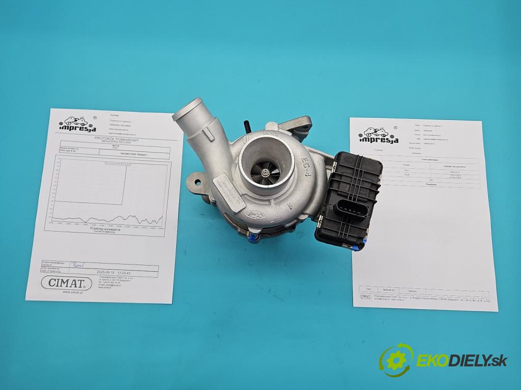 Ford Transit Mk8 2013-2017 2.2 tdci 101 hp manual 74 kW 2198 cm3 5- Turbodmychadlo repasováno 786880-12