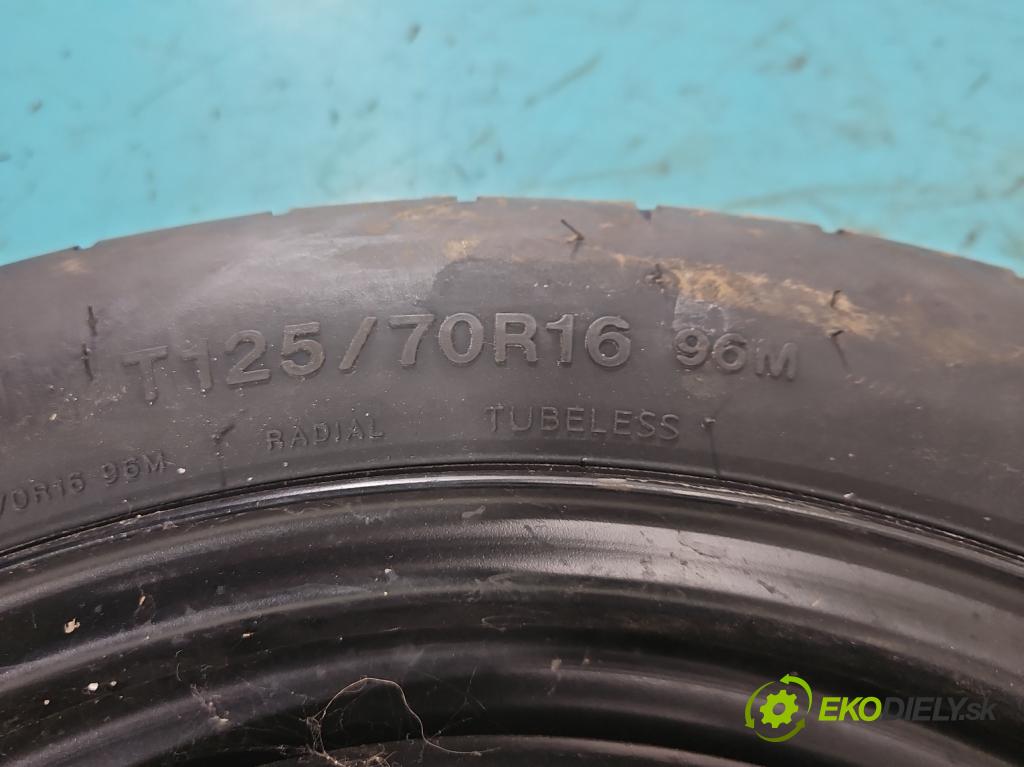 Seat Altea 1.9 tdi 105 hp manual 77 kW 1896 cm3 5- kolo náhradní 16"