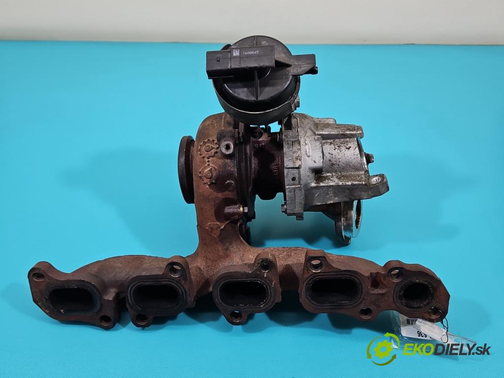 Skoda Octavia III 2013- 2.0 tdi 150 hp manual 110 kW 1968 cm3 5- Turbodmychadlo 04L253010B (Kompletní turbodmychadlo)