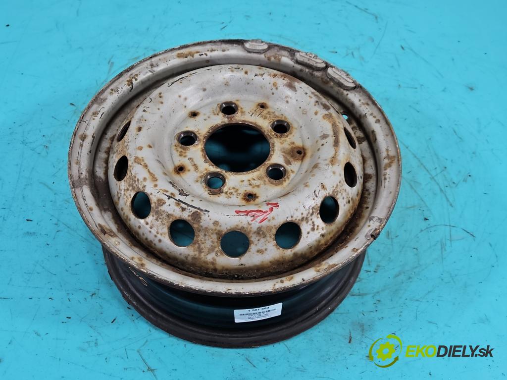 Vw LT II 1996-2006 2.5 tdi 95 hp manual 70 kW 2461 cm3 4- Felga ocelový 15