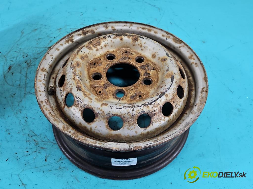 Vw LT II 1996-2006 2.5 tdi 95 hp manual 70 kW 2461 cm3 4- Felga ocelový 15