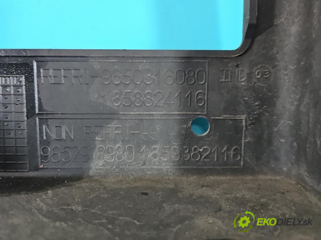 Peugeot 3008 I 2009-2016 1.6 hdi 109 hp manual 80 kW 1560 cm3 5- stěna přední 9650316080 (Přední výztuha)
