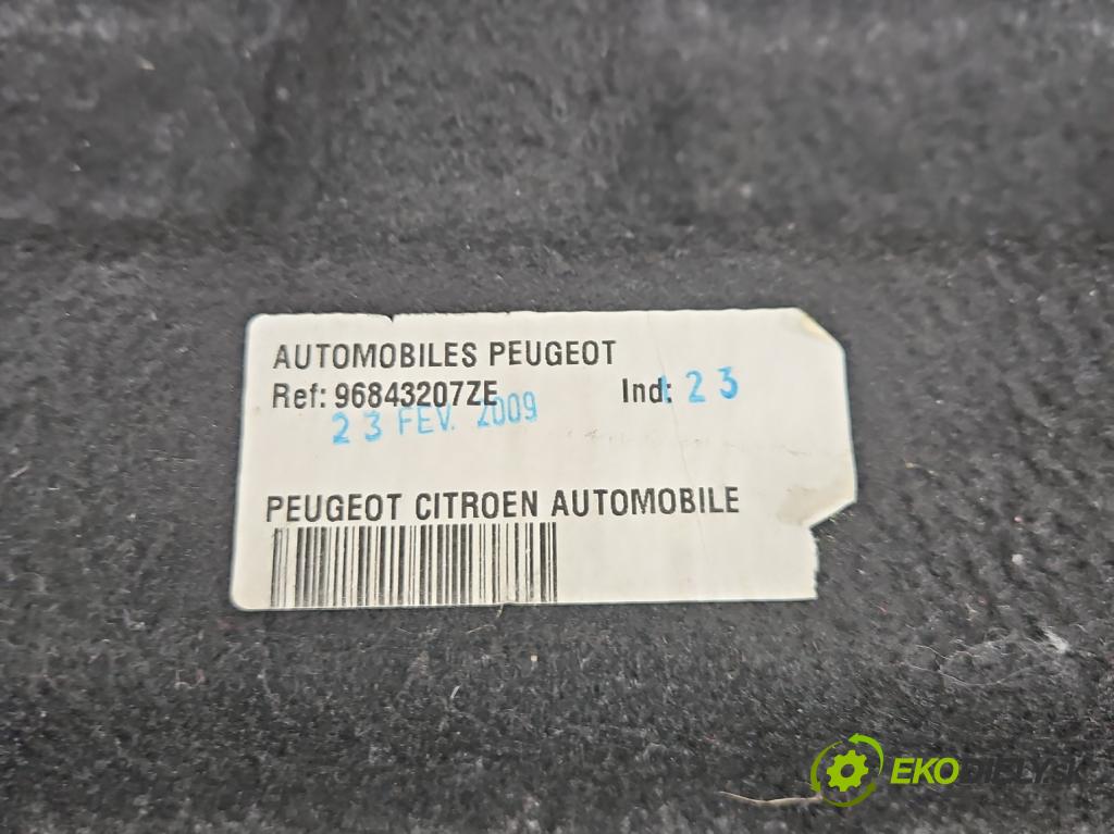 Peugeot 3008 I 2009-2016 1.6 hdi 109 HP manual 80 kW 1560 cm3 5- zadná 96843207ZE (Pláto kufra)