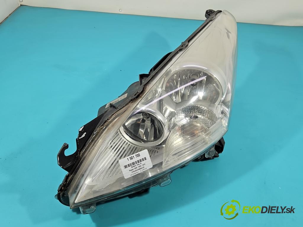 Peugeot 3008 I 2009-2016 1.6 hdi 109 HP manual 80 kW 1560 cm3 5- Reflektor: ľavý 9682519180 (Kľučka dverí ostatné)