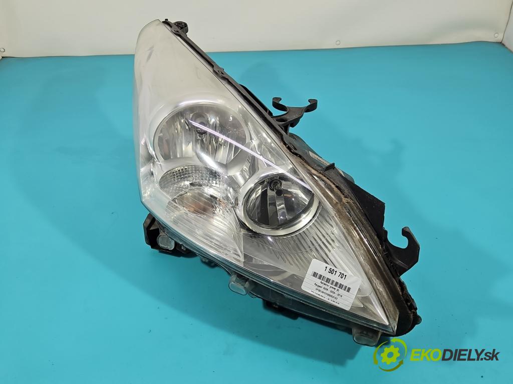 Peugeot 3008 I 2009-2016 1.6 hdi 109 HP manual 80 kW 1560 cm3 5- Reflektor: pravý 89903245 (Svetlo predné pravé)