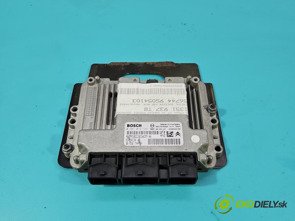 Peugeot 3008 I 2009-2016 1.6 hdi 109 HP manual 80 kW 1560 cm3 5- riadiaca jednotka motora 0281014729
