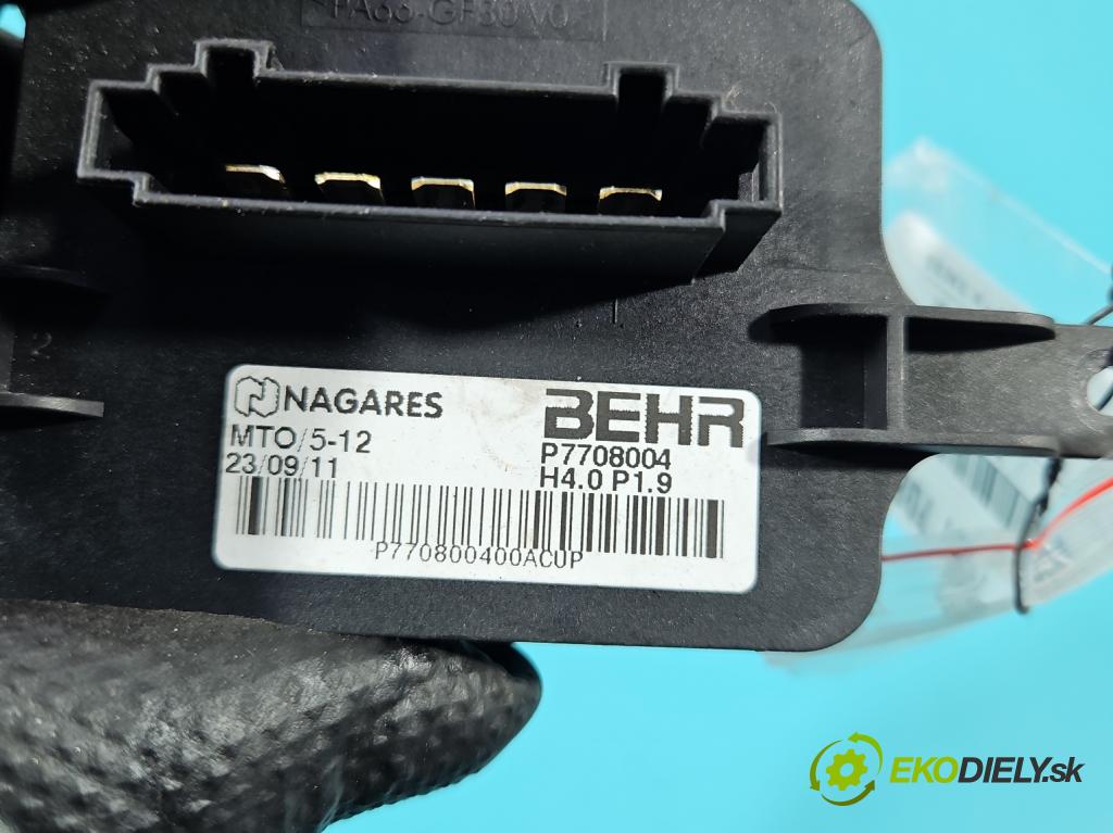 Peugeot 3008 I 2009-2016 1.6 hdi 109 hp manual 80 kW 1560 cm3 5- rezistor P7708004