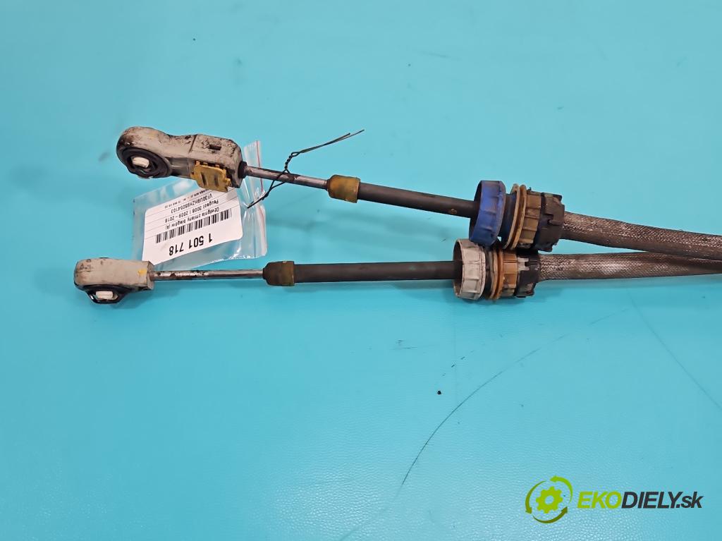 Peugeot 3008 I 2009-2016 1.6 hdi 109 HP manual 80 kW 1560 cm3 5- Páka: Změny: stupeň,rýchlosť 9685196780 (Rýchlostná páka (kulisa))