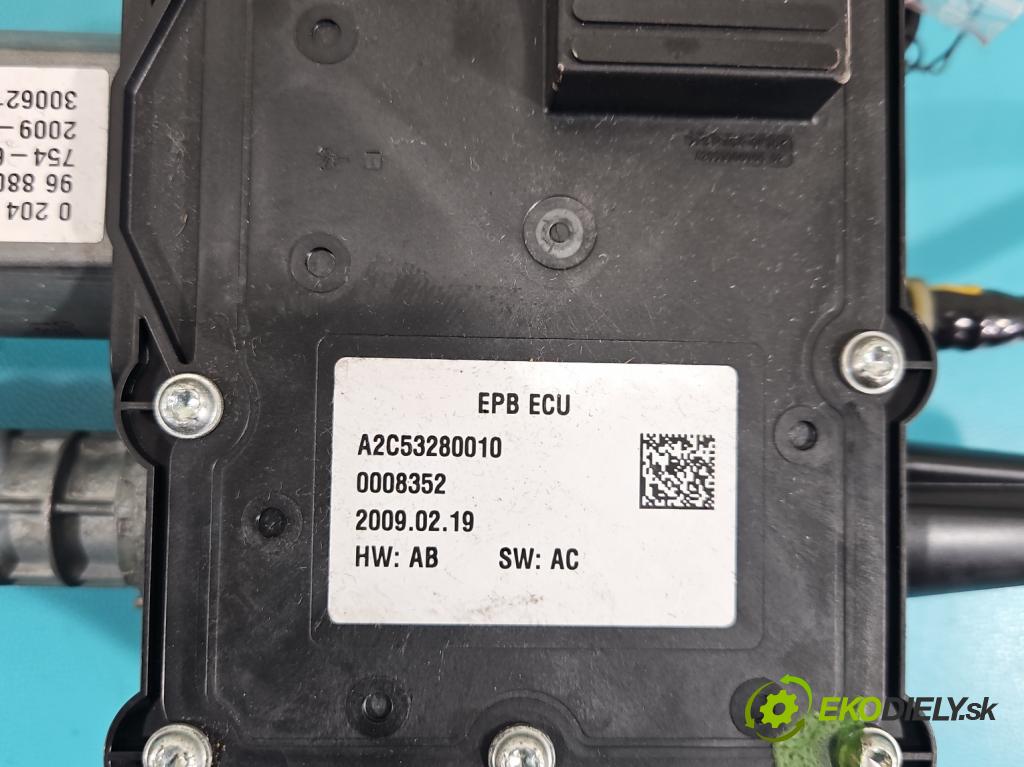 Peugeot 3008 I 2009-2016 1.6 hdi 109 HP manual 80 kW 1560 cm3 5- Brzda manuál: elektrický: 9688061780 (Ručná brzda)