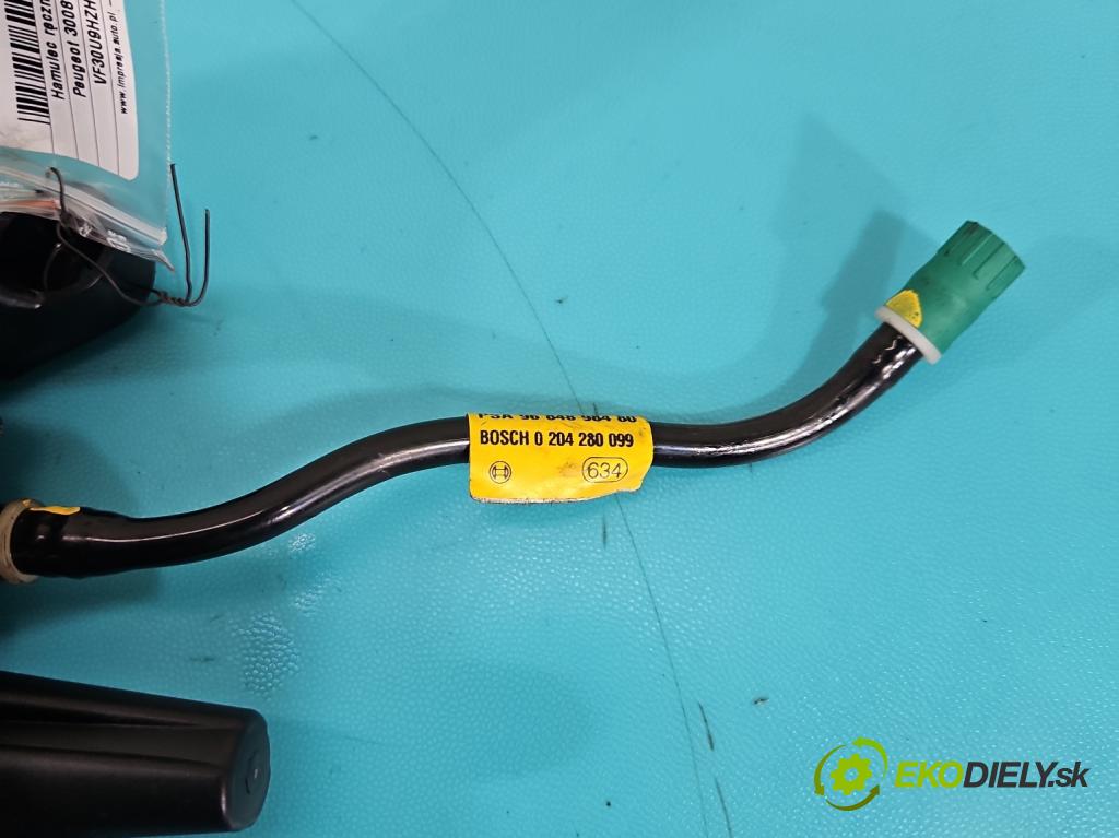 Peugeot 3008 I 2009-2016 1.6 hdi 109 HP manual 80 kW 1560 cm3 5- Brzda manuál: elektrický: 9688061780 (Ručná brzda)