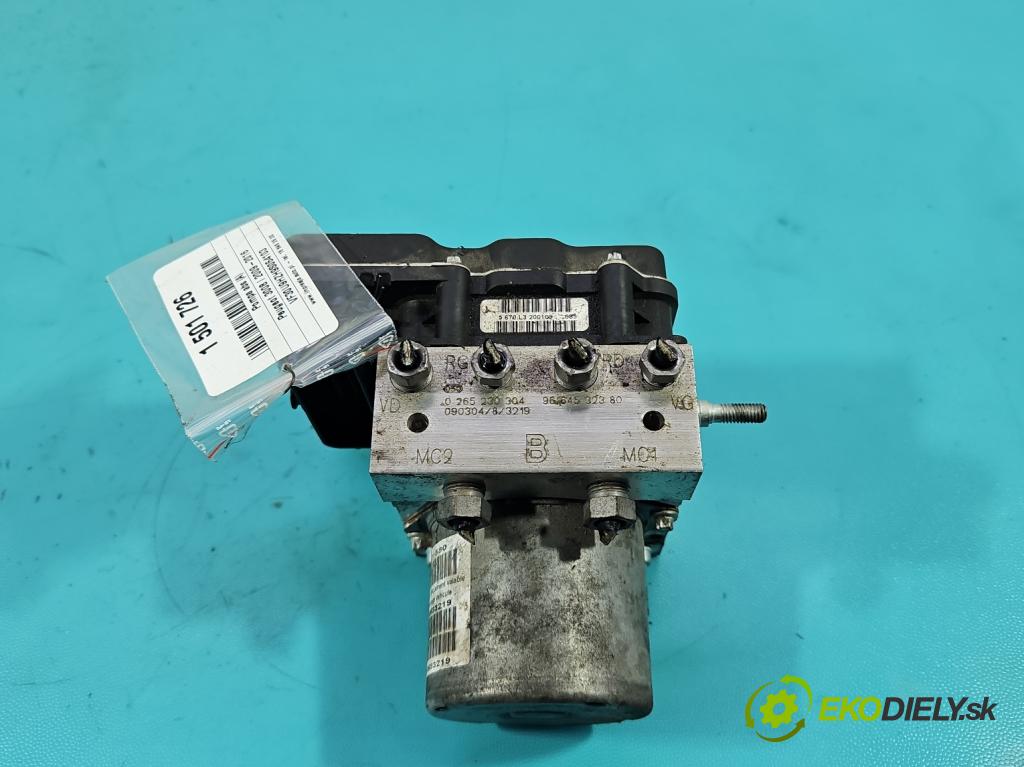 Peugeot 3008 I 2009-2016 1.6 hdi 109 HP manual 80 kW 1560 cm3 5- čerpadlo abs 0265950837 (Pumpa ABS)