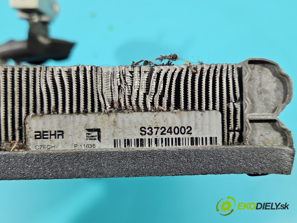 Peugeot 3008 I 2009-2016 1.6 hdi 109 hp manual 80 kW 1560 cm3 5- radiátor S3724002 (Radiátor topení)