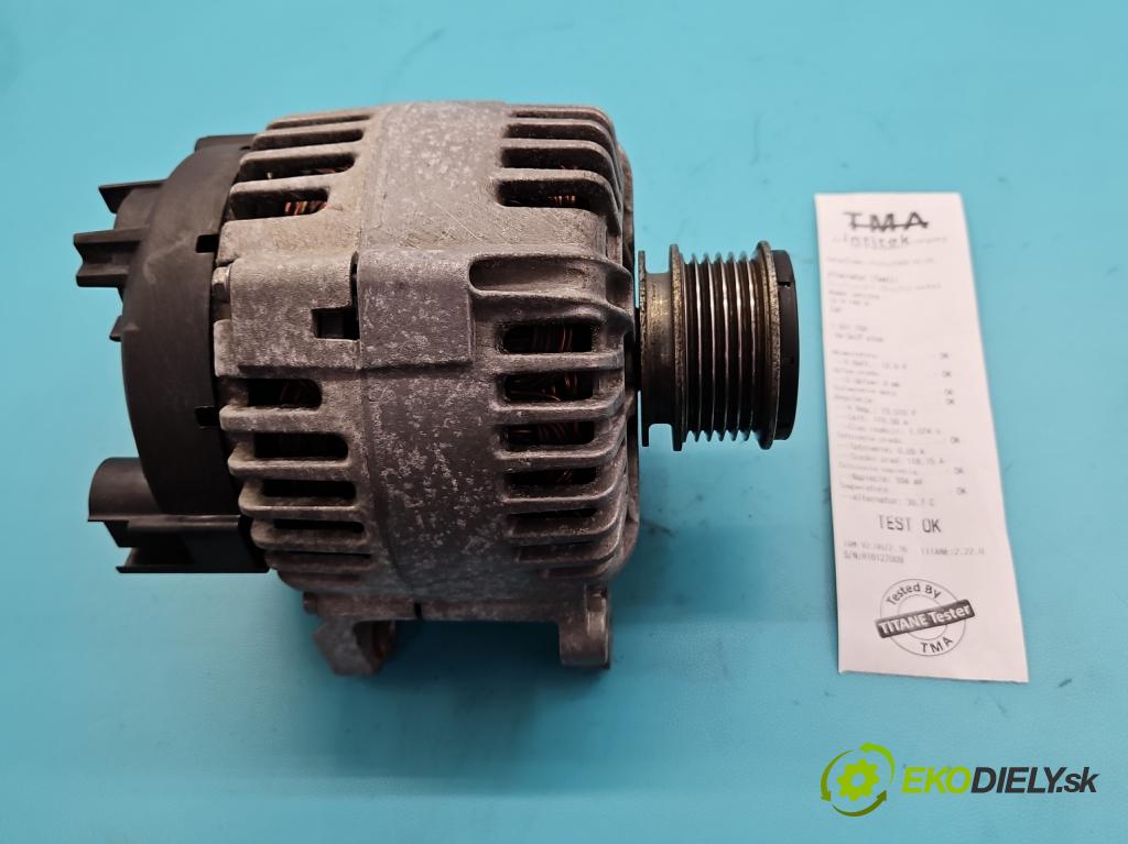 Vw Golf plus 2.0 tdi 140 HP manual 103 kW 1968 cm3 5- Alternator 06F903023C (Alternátor)