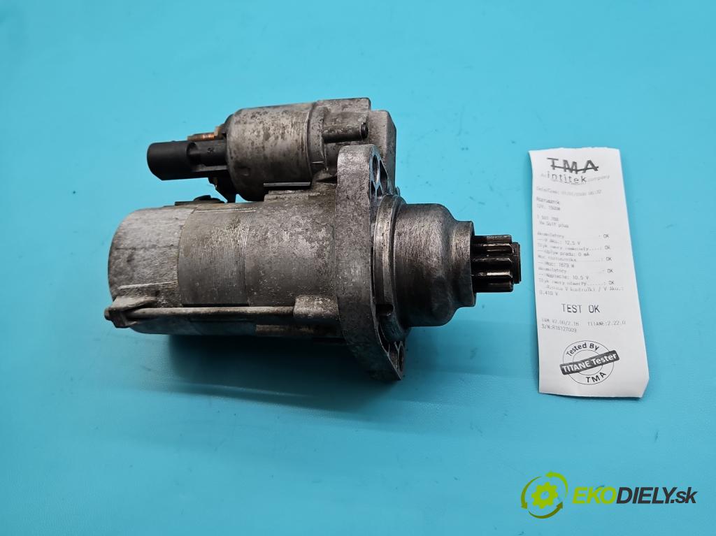 Vw Golf plus 2.0 tdi 140 HP manual 103 kW 1968 cm3 5- štartér 02M911023N (Štartér)
