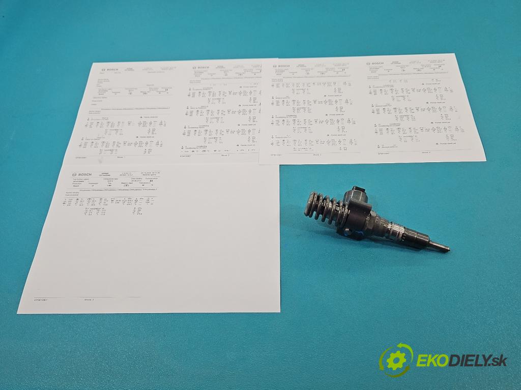 Vw Golf plus 2.0 tdi 140 HP manual 103 kW 1968 cm3 5- vstrekovacie čerpadlo 0414720404 (Vstrekovač paliva)