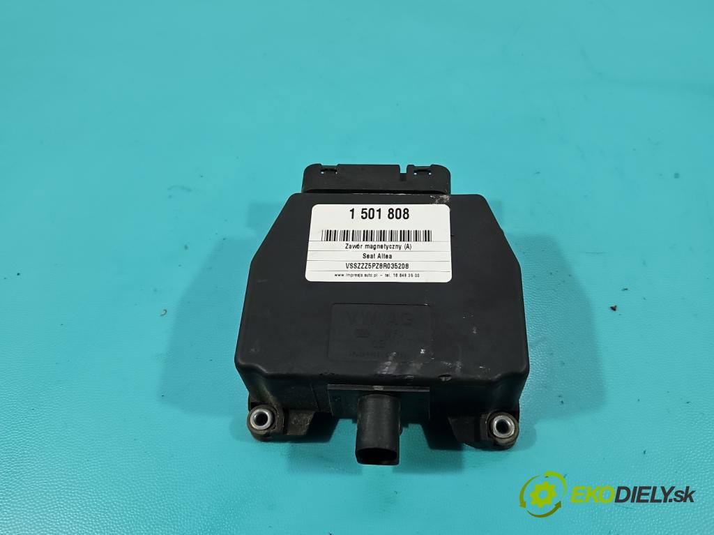 Seat Altea 1.9 tdi 105 HP manual 77 kW 1896 cm3 5- ventil magnetické: 6Q0906625 (Ventil ostatné)