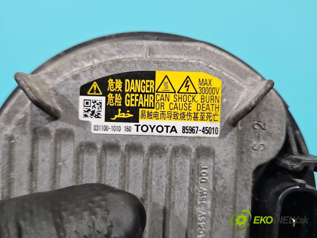 Lexus IS III 2014-2025 2.5 vvti 181KM automatic 133 kW 2494 cm3 4- střídač: xenon 85967-45010 (Riadiaca jednotka xenónu)