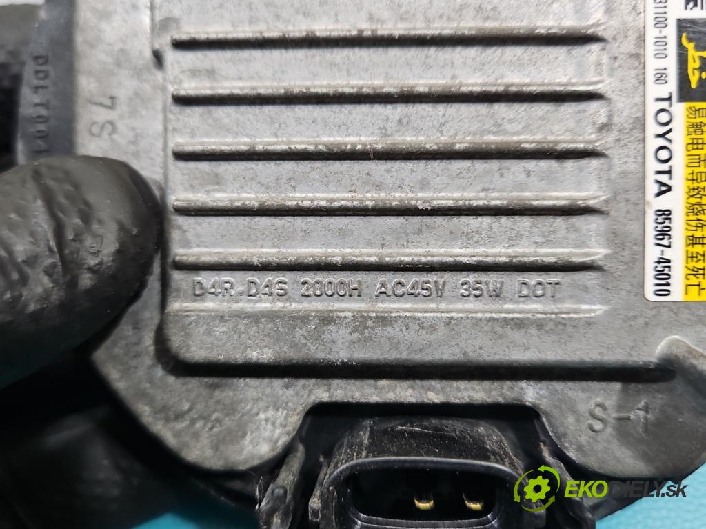 Lexus IS III 2014-2025 2.5 vvti 181KM automatic 133 kW 2494 cm3 4- střídač: xenon 85967-45010 (Riadiaca jednotka xenónu)