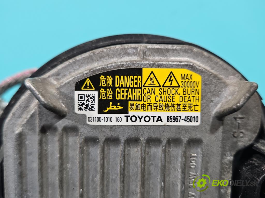 Lexus IS III 2014-2025 2.5 vvti 181KM automatic 133 kW 2494 cm3 4- střídač: xenon 85967-45010 (Riadiaca jednotka xenónu)