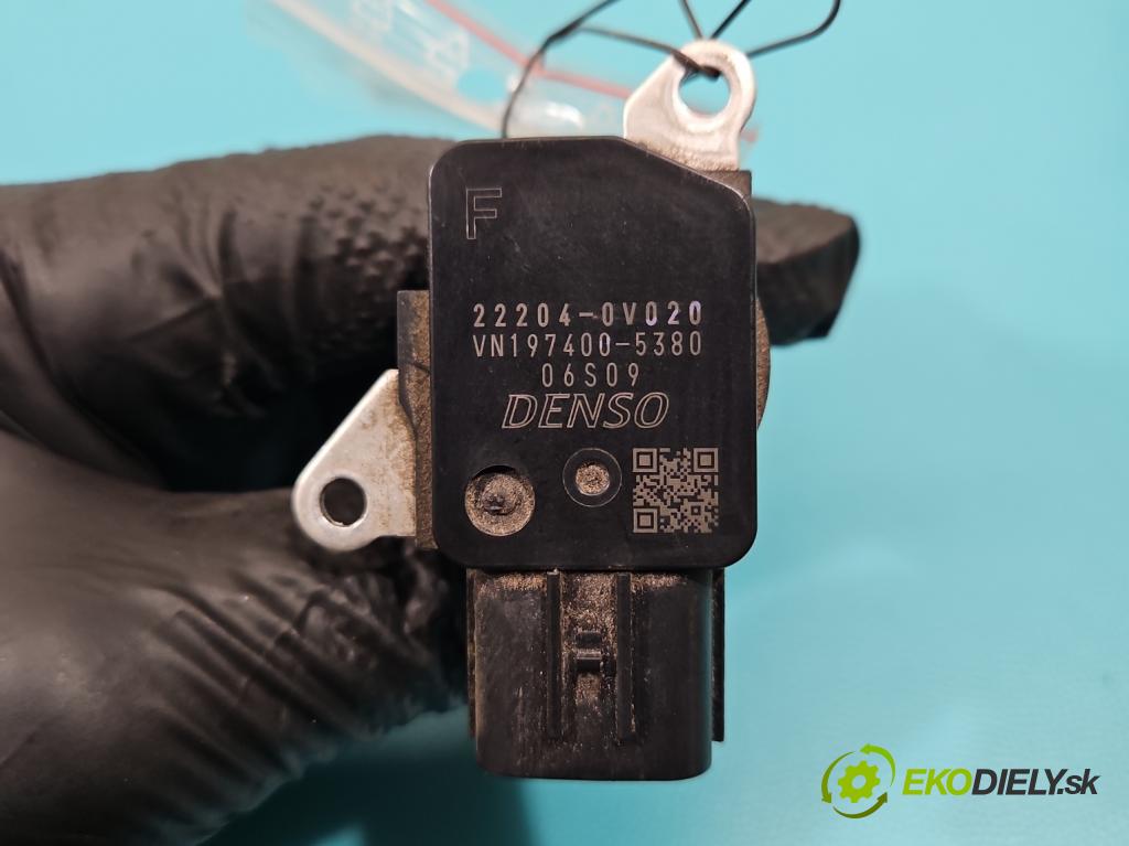 Lexus IS III 2014-2025 2.5 vvti 181KM automatic 133 kW 2494 cm3 4- průtokoměr: 22204-0V020 (Váha vzduchu)