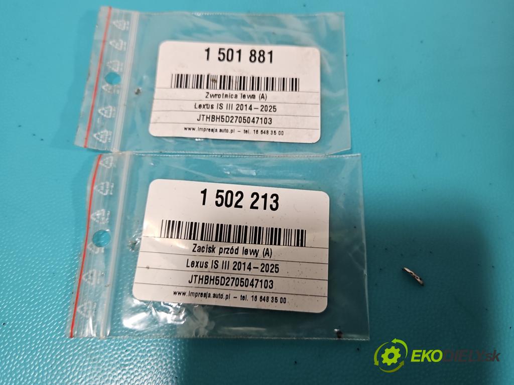 Lexus IS III 2014-2025 2.5 vvti 181KM automatic 133 kW 2494 cm3 4- náboj levé  (Náboj kola)