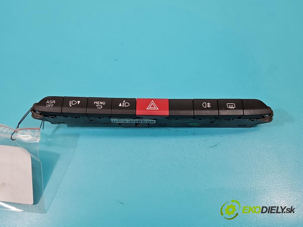 Fiat Doblo II 2010- 1.4 120 hp manual 88 kW 1368 cm3 5- Přepínač světel nouzový: 07356185320