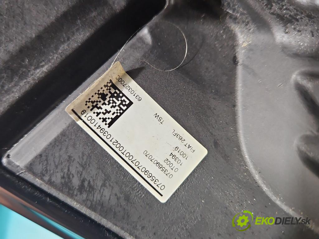 Fiat Doblo II 2010- 1.4 120 HP manual 88 kW 1368 cm3 5- volant 07356907070 (Volant)