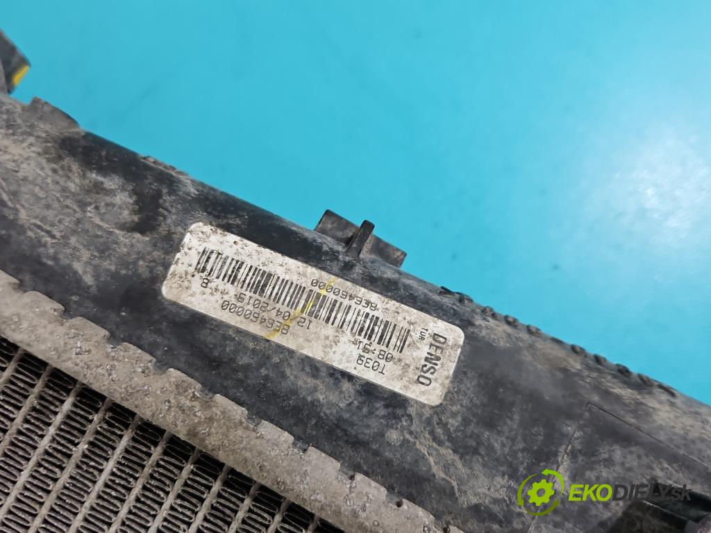 Fiat Doblo II 2010- 1.4 120 hp manual 88 kW 1368 cm3 5- Chladič vody  (Vodní chladič)