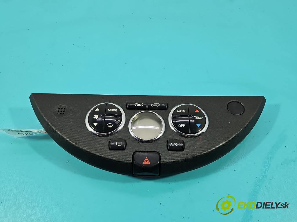 Nissan Note I 2006-2012 1.6 16V 110 hp manual 81 kW 1598 cm3 5- palubní deska panel topení 275009U11A