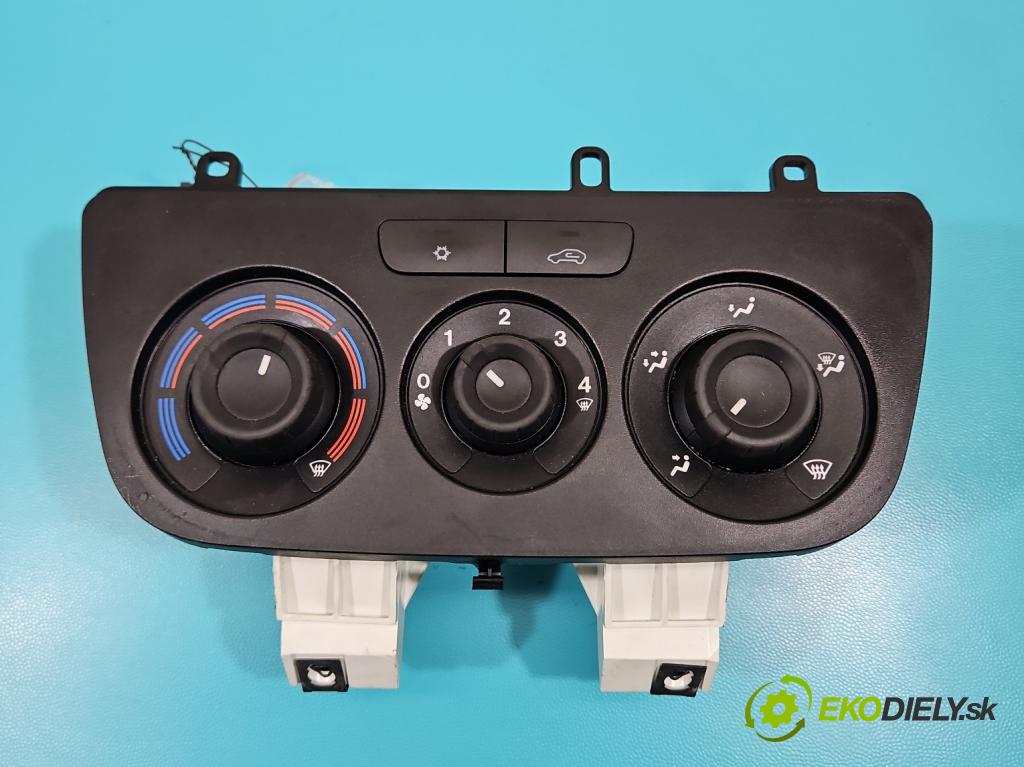 Fiat Doblo II 2010- 1.4 120 hp manual 88 kW 1368 cm3 5- palubní deska panel topení 735605075