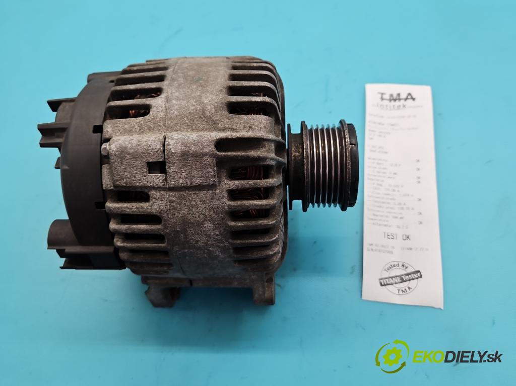 Seat Altea 1.9 tdi 105 HP manual 77 kW 1896 cm3 5- Alternator 06F903023C (Alternátor)