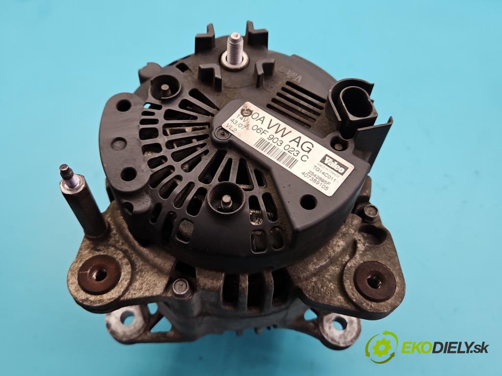 Seat Altea 1.9 tdi 105 HP manual 77 kW 1896 cm3 5- Alternator 06F903023C (Alternátor)