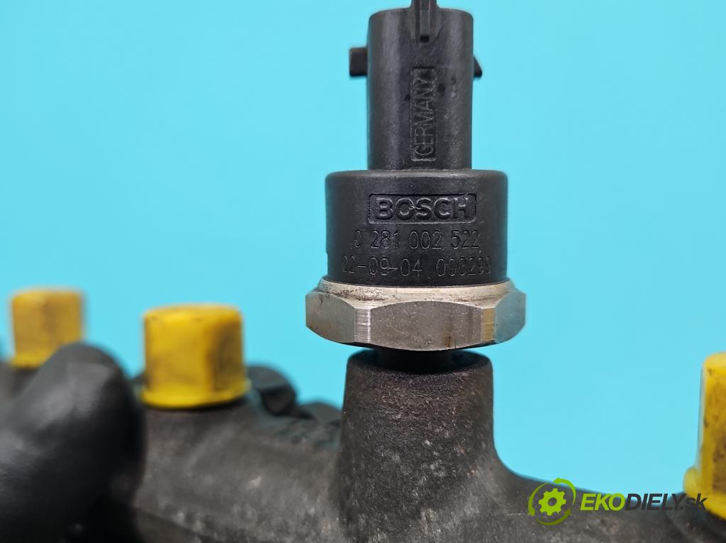 Renault Trafic II 2001-2014 1.9 dci 82 HP manual 60 kW 1870 cm3 5- lišta vstrekovacia 0281002522 (Vstrekovacia lišta)