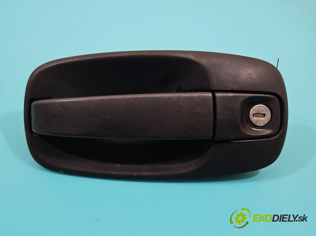 Renault Trafic II 2001-2014 1.9 dci 82 HP manual 60 kW 1870 cm3 5- rukoväť predné ľavé mimo:  (Kľučka dverí vonkajšia predná ľavá)