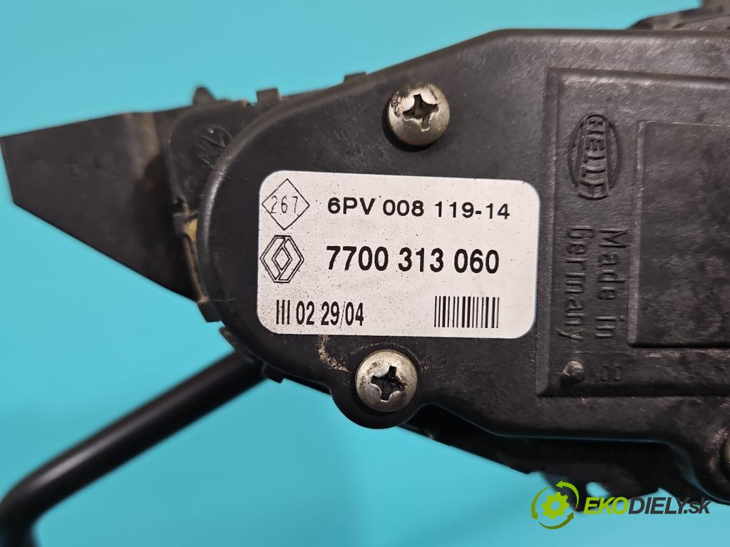 Renault Trafic II 2001-2014 1.9 dci 82 hp manual 60 kW 1870 cm3 5- pedal plyn: potenciometr: 7700313060