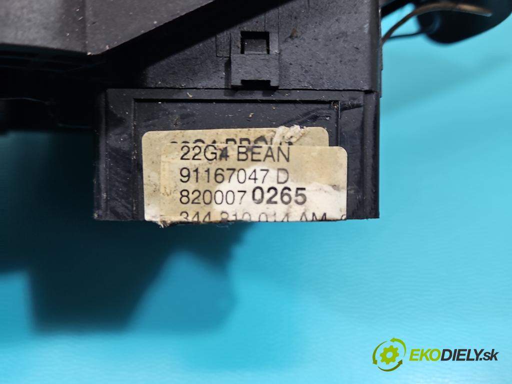 Renault Trafic II 2001-2014 1.9 dci 82 HP manual 60 kW 1870 cm3 5- prepínač komplex: 8200070265 (Prepínacie páčky pod volantom)