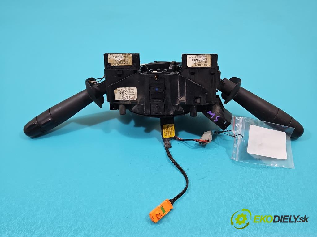 Renault Trafic II 2001-2014 1.9 dci 82 HP manual 60 kW 1870 cm3 5- prepínač komplex: 8200070265 (Prepínacie páčky pod volantom)